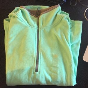 Mint athletic quarter zip NWT